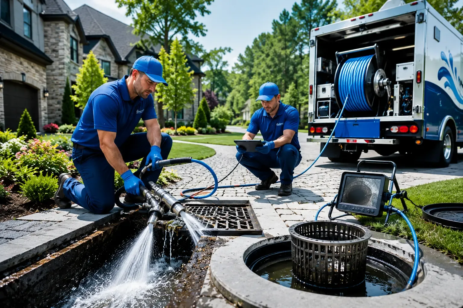 Local outdoor drain cleaning professionals in Castile, NY